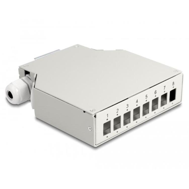 Delock LWL, 8x SC Simplex/LC Duplex.