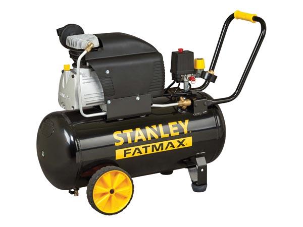 Professionele Compressor - Oligesmeerd - Horizontaal - 50 L / 2 pk / 8 bar - Stanley Fatmax