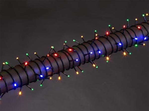 WEGA LED - 12 m - 80 LEDs - multicolore - câble vert - 24 V - Vellight