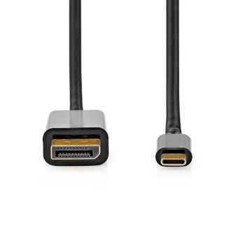Adaptateur USB-C™ USB 3.2 Gen 1 USB-C™ Mâle DisplayPort Mâle - Nedis