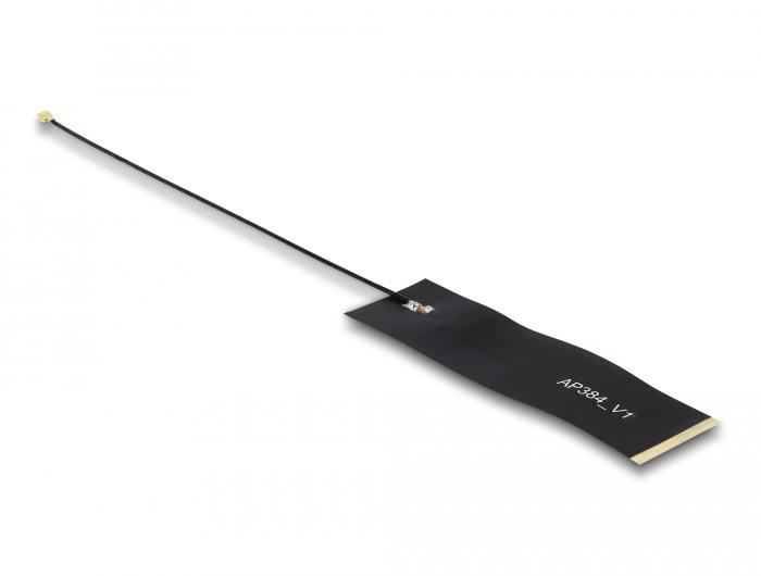 Delock LoRa, 4 MHF Stekker, 1.68 dBi, 15 cm, 1.13 FPC. - Delock
