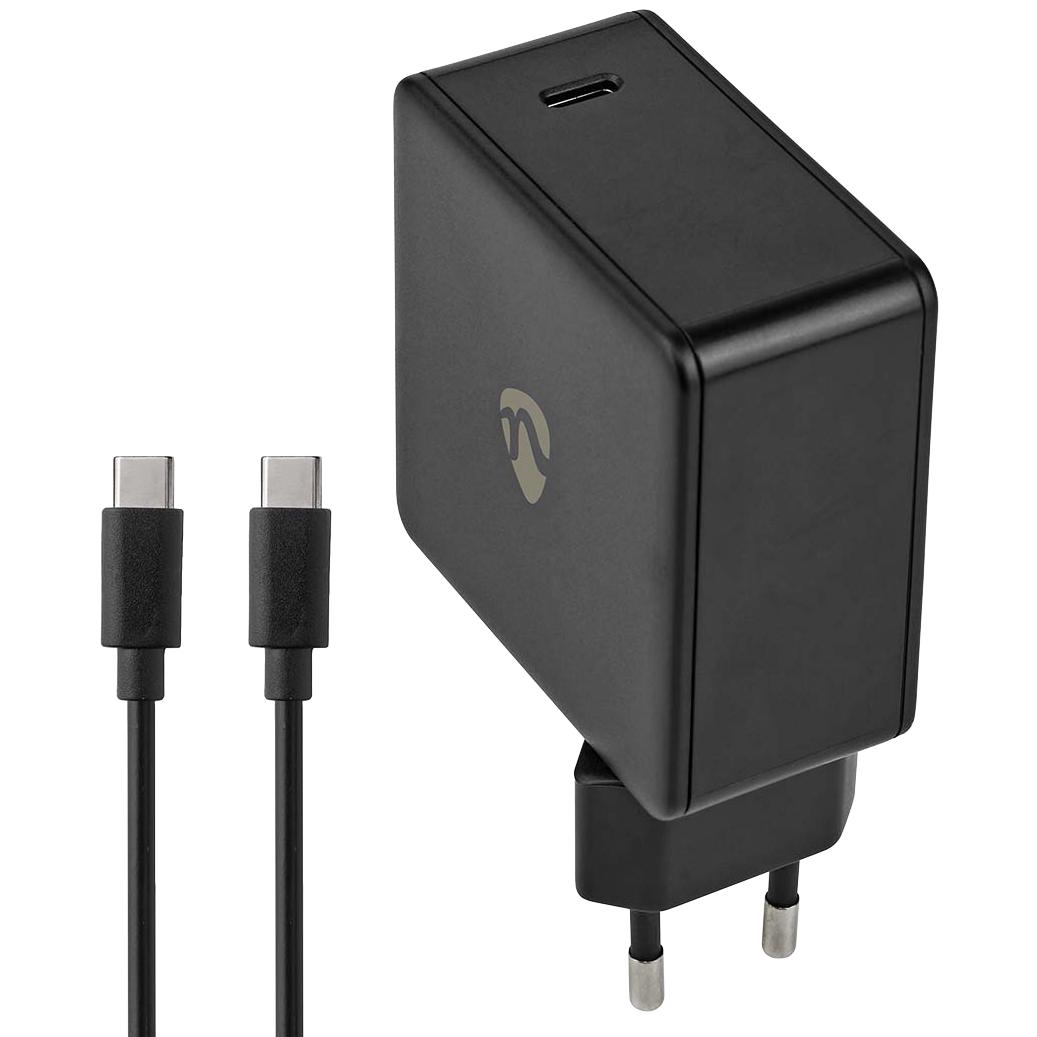 USB C oplader + USB C kabel - Nedis