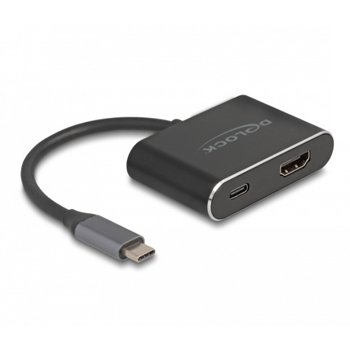 Delock USB Type-C™ Adaptateur vers HDMI (DP Alt Mode) 8K avec HDR et Power De