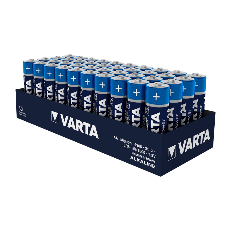 Vart Alka (Boîte) LR06 1.5V AA 40er - Varta