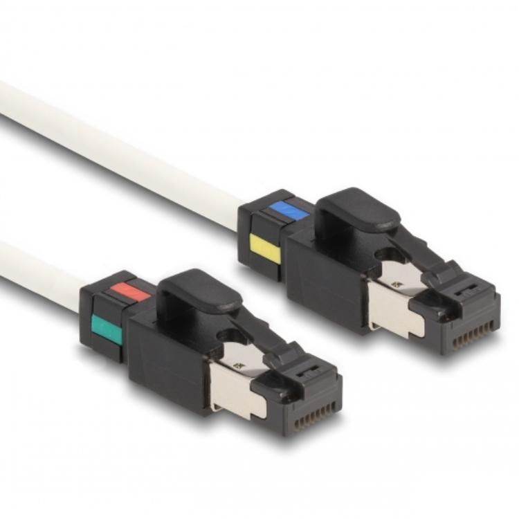 S/FTP netwerkkabel Cat 6a - Delock