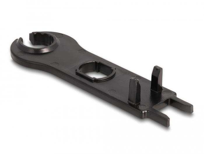 Outil Delock pour câbles et connecteurs DL4, rond, noir 2 pièces