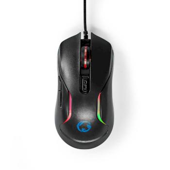 Gaming Combo Kit 5-in-1 Toetsenbord, Hoofdtelefoon, Muis en Muismat - Nedis