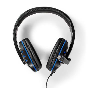 Gaming Combo Kit 5-in-1 Toetsenbord, Hoofdtelefoon, Muis en Muismat - Nedis