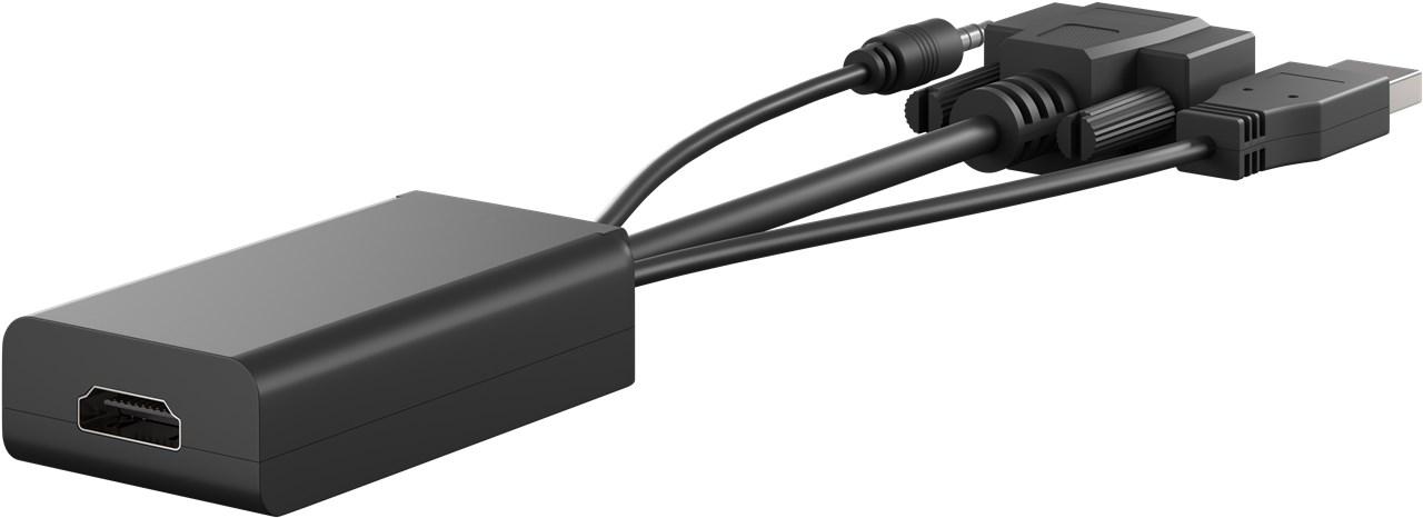 Câble adaptateur VGA/HDMI™ - Goobay
