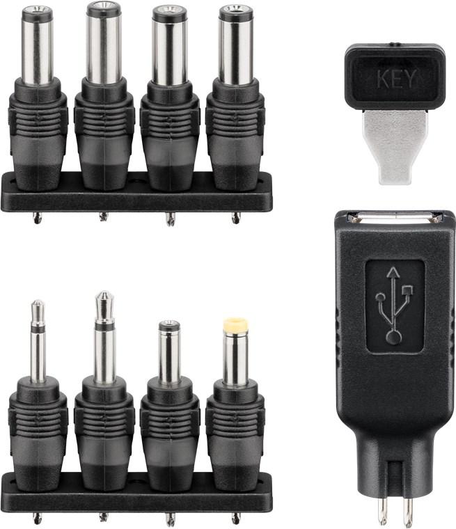 Universele AC/DC adapter - Goobay