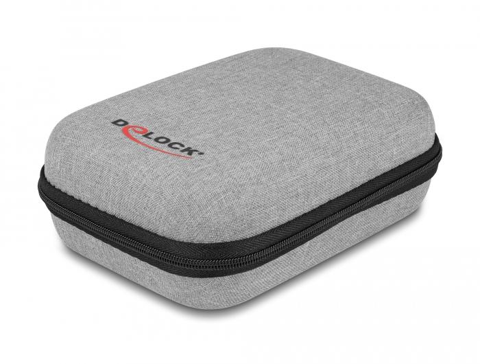 Delock Étui de protection pour accessoires 16,5 x 11,5 x 6 cm