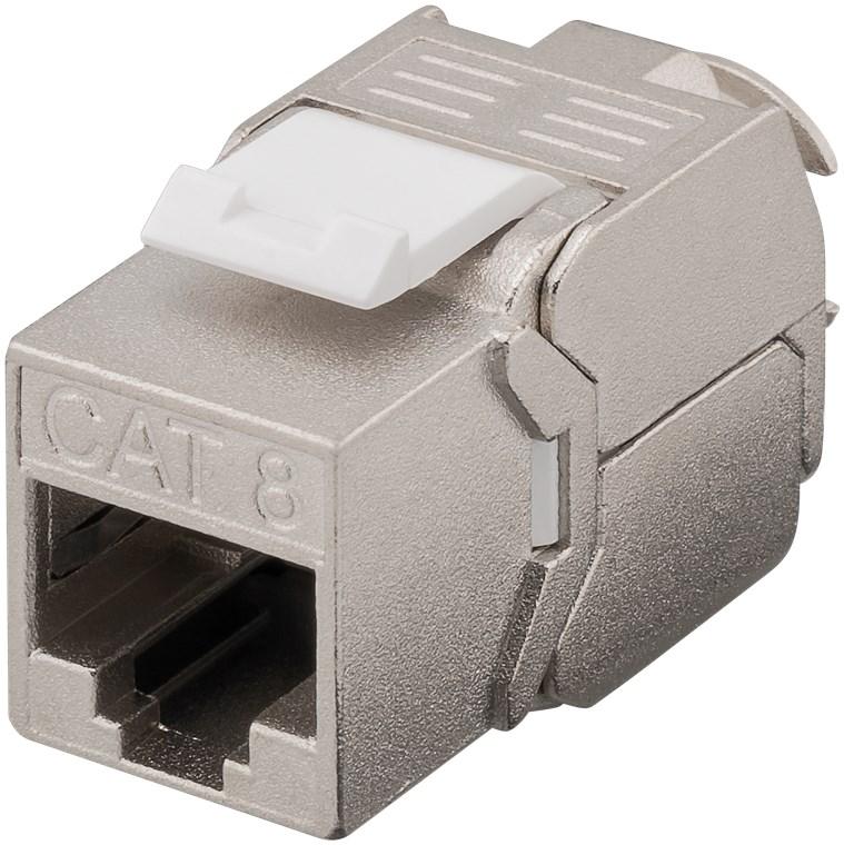 Module Keystone RJ45 CAT 8.1, STP, certifiée GHMT - Goobay
