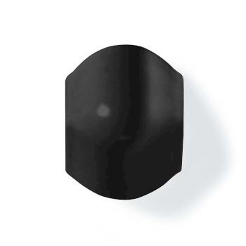 Conduite de câbles Tube Coude 1 pièce PVC Noir - Nedis