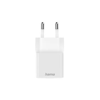 Chargeur rapide USB-C, PD/Qualcomm®, Mini-chargeur, 20 W, blanc - Hama