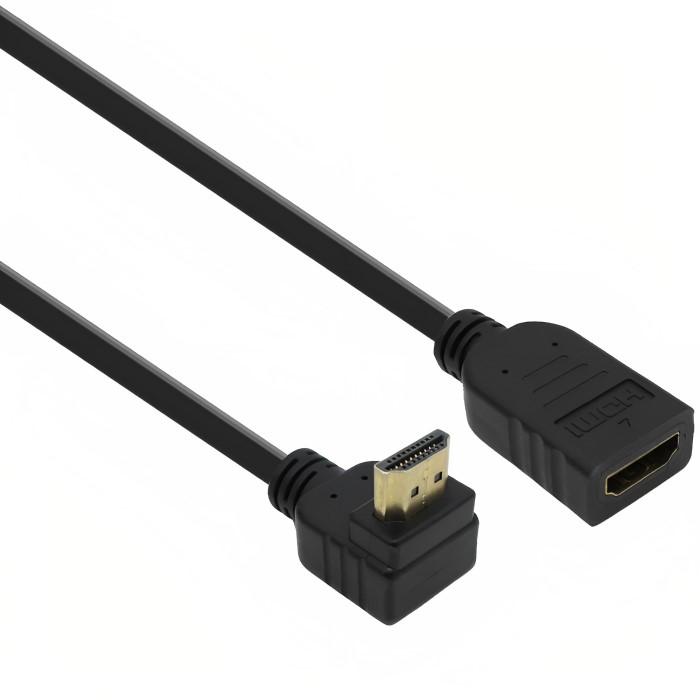 HDMI 1.4 verlengkabel haaks - Allteq