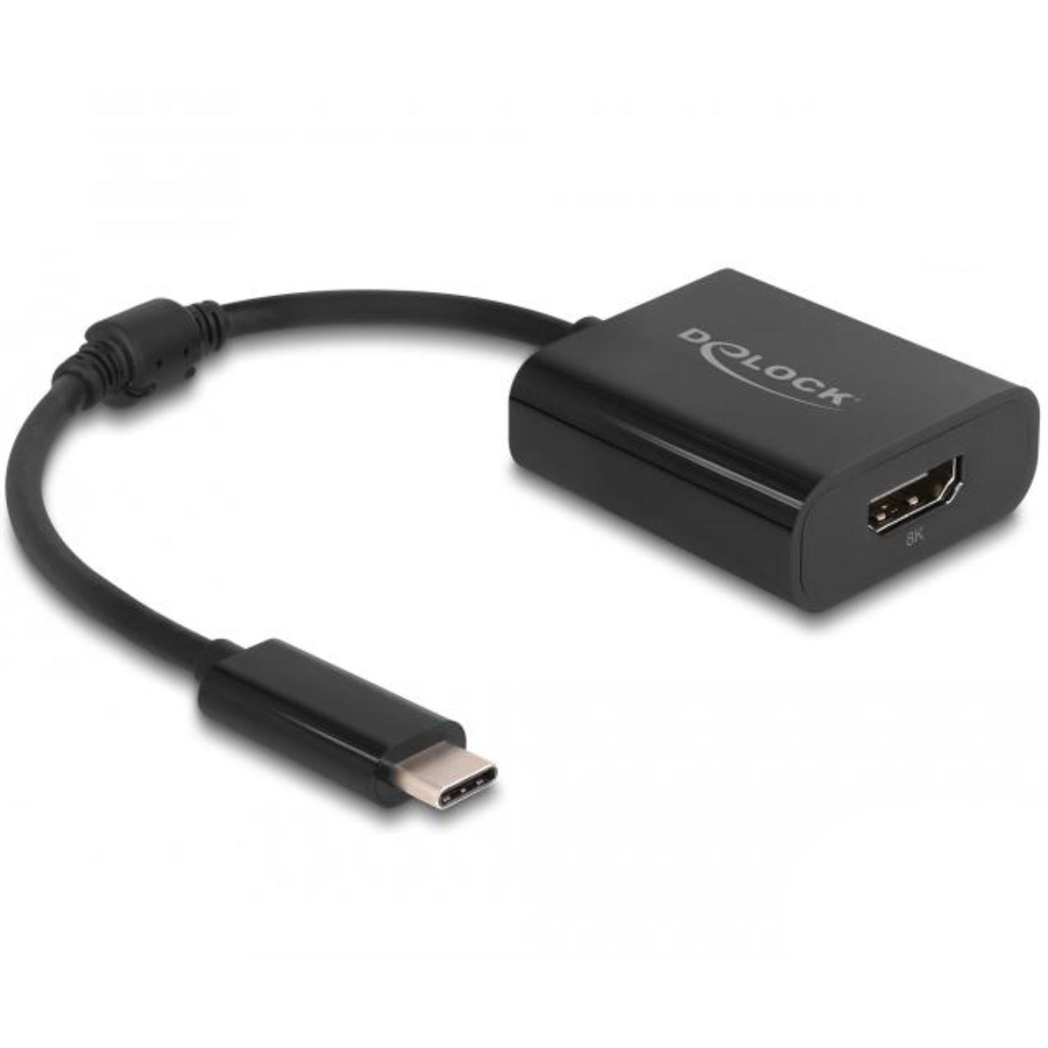 Adaptateur Delock USB Type-C™ vers HDMI (mode DP Alt) 8K avec fonction HDR