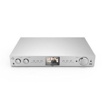 Hifi-Tuner DIT2105SBTX, DAB+/Internetradio/Bluetooth® RX & TX/App, zilver - Hama
