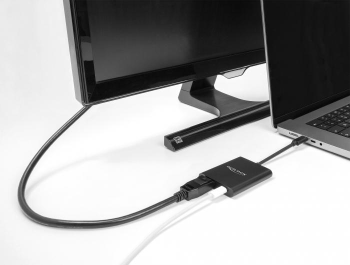 Delock USB Type-C™-adapter naar DisplayPort (DP Alt Mode) 8K met HDR en P
