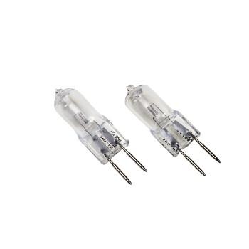 Lampe halogène à culot, GY6.35, 50W, blanc chaud, 2 pièces - Xavax