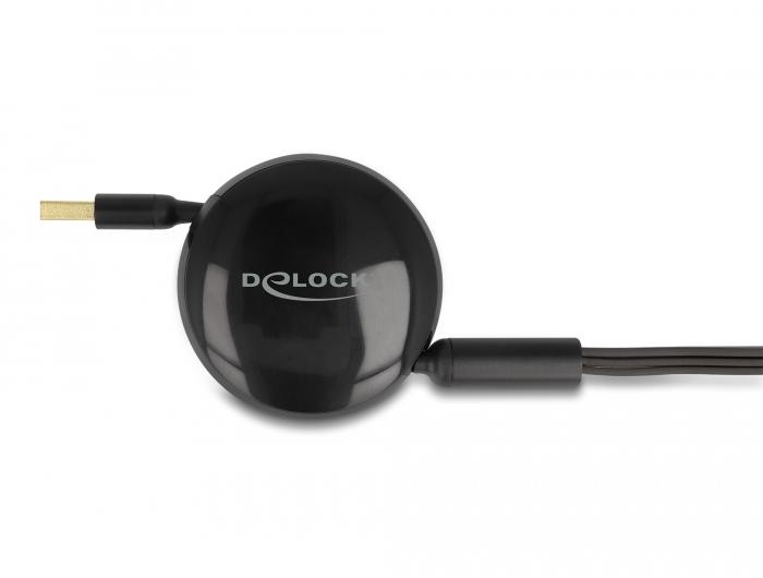 Delock USB oplaadkabel 3 in 1 type-A naar Micro USB / 2 x USB Type-C™
