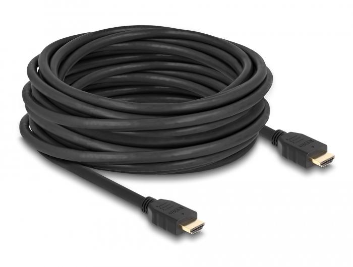 Delock High Speed HDMI Kabel 48 Gbps 8K 60 Hz zwart 10 m