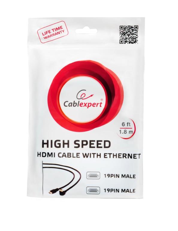 CableXpert HDMI Kabel Stekker op Stekker 1,8 m CC-HDMI4-W-6 - CableXpert