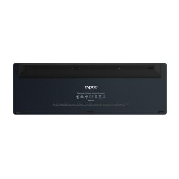 E9100M Multimode draadloos ultradun toetsenbord, Zwart, QWERTY US - Rapoo