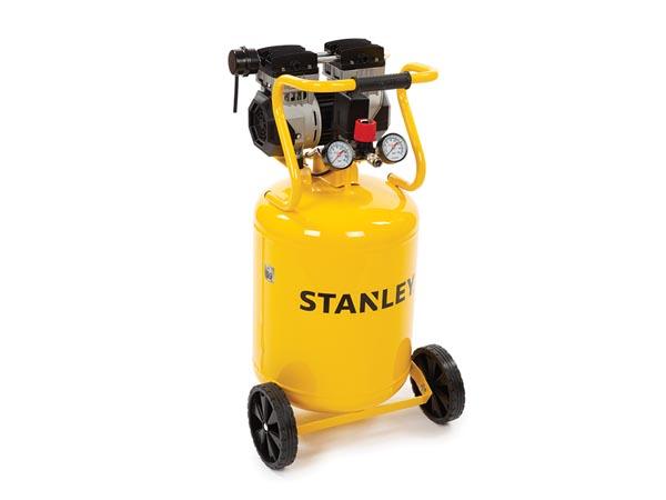 Compressor - Olieloos - Verticaal - Geruisarm - 50 L / 1 pk / 8 bar - Stanley