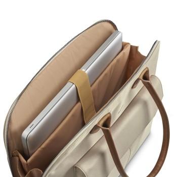Laptop-Tas Fabulous, van 40 - 41 cm (15,6 - 16,2), beige - Hama