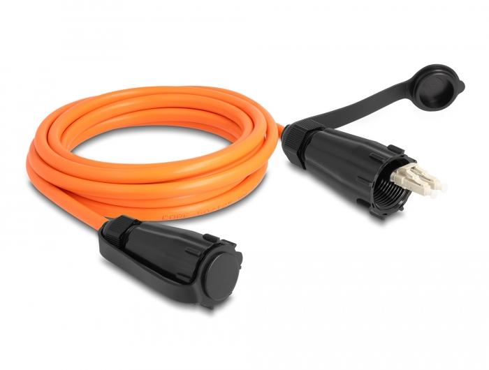 Delock LWL, LC Duplex - LC Duplex, Multimode OM2, 3 m