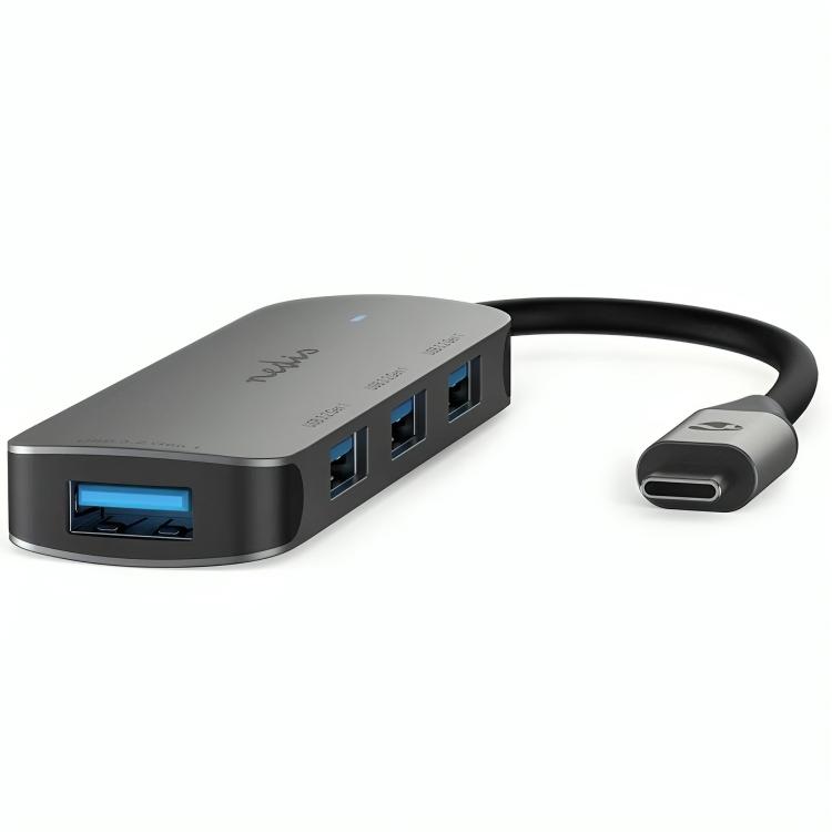 Réveil numérique compact avec chargement sans fil et port USB 4 en 1