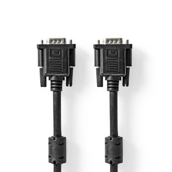 VGA-Kabel VGA Male VGA Male Vernikkeld Maximale resolutie: - Nedis