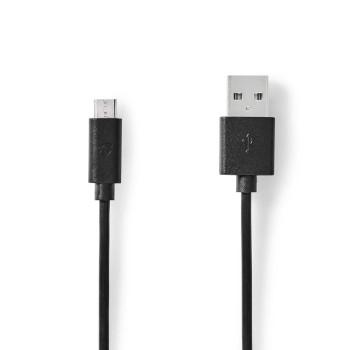 Câble USB USB 2.0 USB-A mâle USB Micro-B mâle 10 W 480 Mbps - Nedis