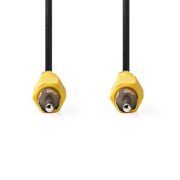 Câble Vidéo Composite RCA Mâle RCA Mâle Nickelé 480p 10.0 m - Nedis