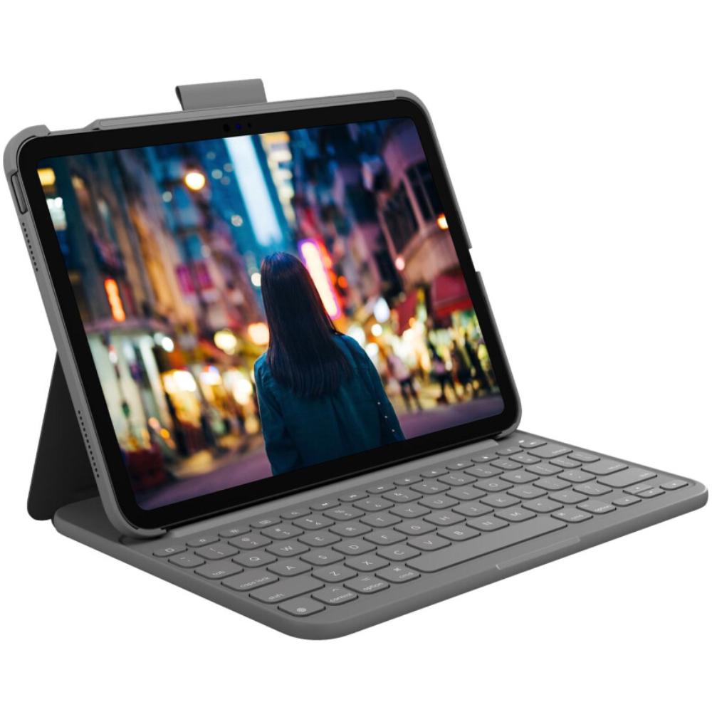 Logitech Slim Folio - Tastatur und Folio - Logitech