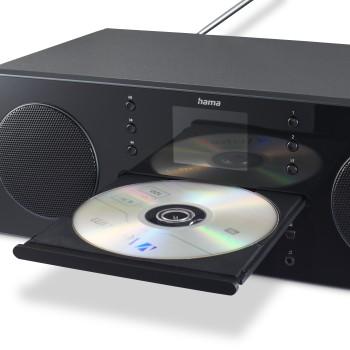 Radio numérique DIR1570CBT, DAB+/radio Internet/CD/Bluetooth® RX/appli - Hama