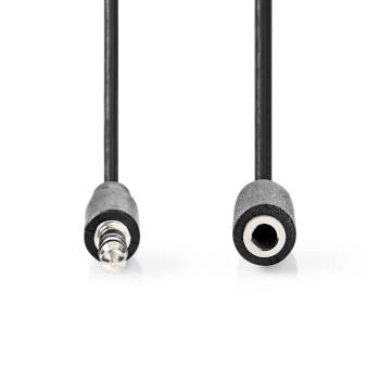 Câble audio stéréo 3,5 mm Mâle 3,5 mm Femelle Nickelé 3,00 m - Nedis