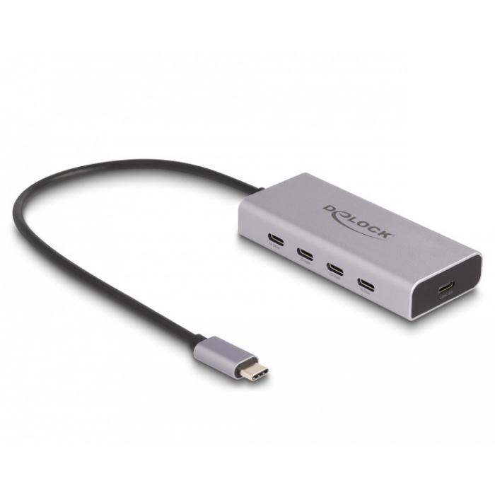 USB C hub - 4 poorten - Delock