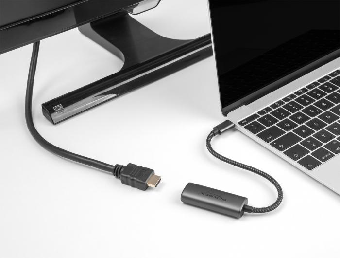 Delock USB Type-C™-adapter naar HDMI (DP Alt Mode) 8K met HDR-functie