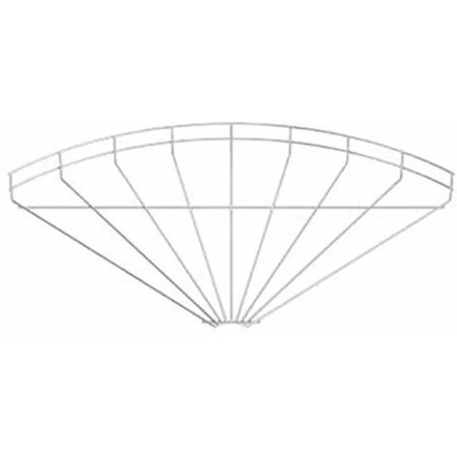 Coude pour plateau métallique - Solar