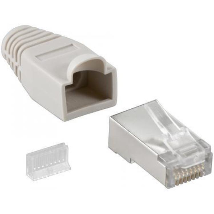 Logilink connecteur rj45 mâle, montage sans outil, cat.8.1