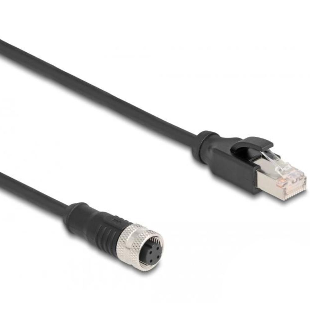 M12 adapterkabel - Delock