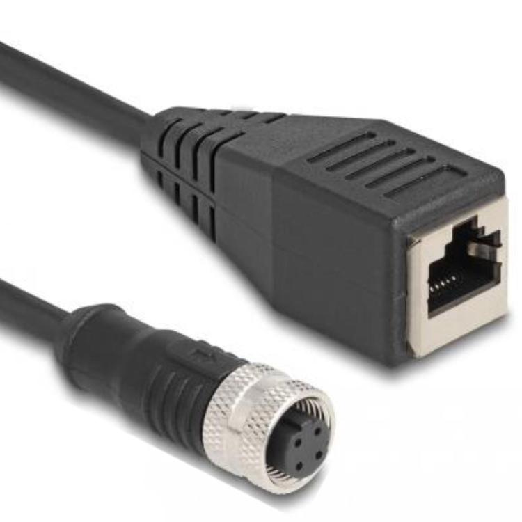 M12 adapterkabel - Delock