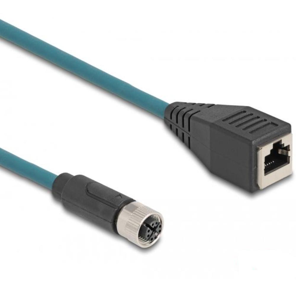M12 adapterkabel - Delock