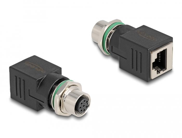 Delock Adaptateur double port RJ45 - 2x ISDN pour 2 téléphones ISDN