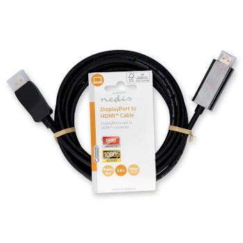 DisplayPort-Kabel DisplayPort Male HDMI™ Connector 1080p - Nedis