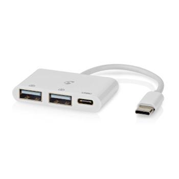 Nedis Hub USB-C 3.0 + Lecteur carte (micro)SD - Câble USB NEDIS sur
