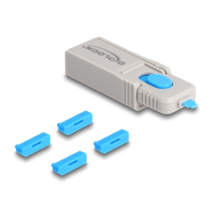 Jeu de bloqueurs de port DisplayPort - Delock