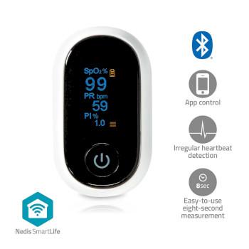 Oxymètre de pouls SmartLife Bluetooth® Ecran OLED - Nedis