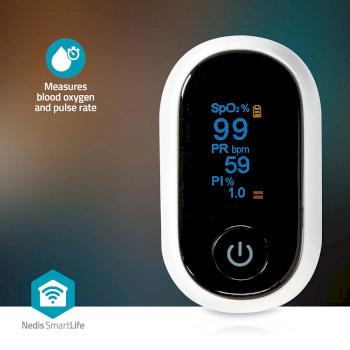 Oxymètre de pouls SmartLife Bluetooth® Ecran OLED - Nedis